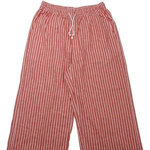 Beach lunch lounge Striped Margo Pants